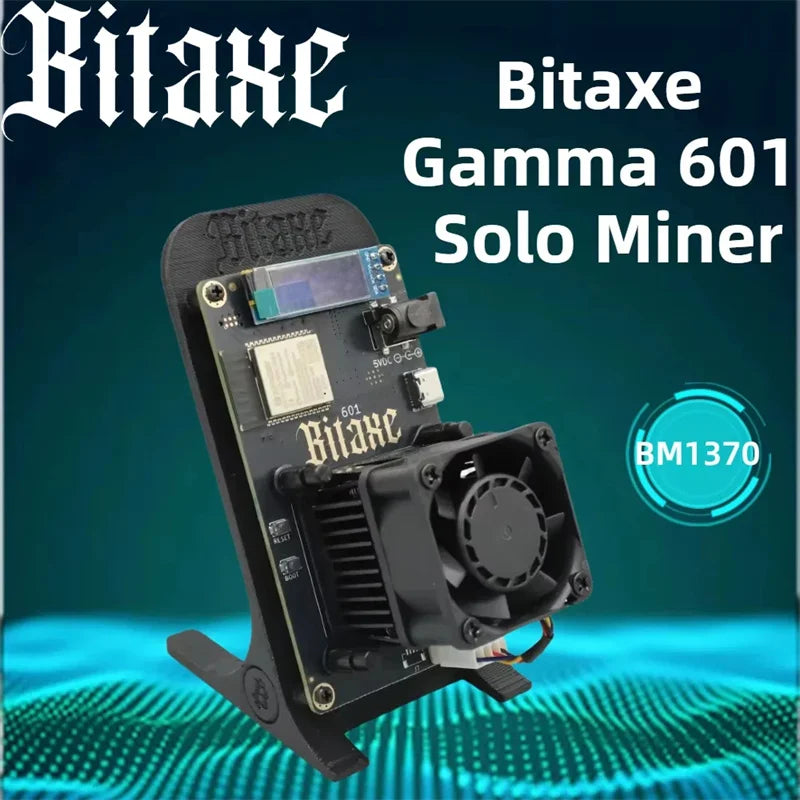 Brand New Bitaxe Gamma 601 Bitcoin Miner bitaxe Miners 1.2T Asic Chip From Antminer S21 Pro BTC Miner Wth Bracket EU Plug