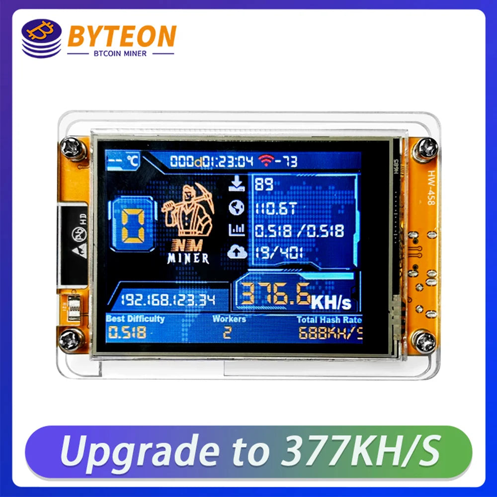 NerdMiner V2 Bitcoins Miner 350-1000KH/s Asic Btc Miner Asik Mining Crypto Miners Solo Bitcoin Mining Machine Cryptocurrency