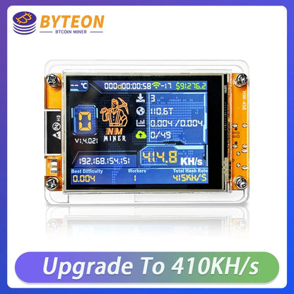 NerdMiner V2 Bitcoins Miner 350-1000KH/s Asic Btc Miner Asik Mining Crypto Miners Solo Bitcoin Mining Machine Cryptocurrency