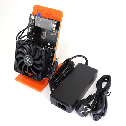 Bitaxe NerdQaxe++ 6TH/s  ASIC Bitcoin Miner - 100W Dual Fans, Solo BTC Mining, 2.4G WiFi, Open-Source, High Efficiency