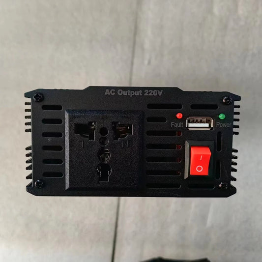 High-end Quality High Frequency 12V 24V DC to AC 110V 220V Pure Sine Wave Inverter 500W for Home Car RV Truck Boat Camping