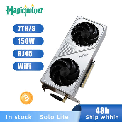 Magicminer BG01/BG02  Solo Miner｜4.5/7TH/s 120/150W Home Lottery Miner ｜Supports BTC/BCH etc.｜WiFi & RJ45｜Web Control