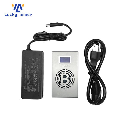 Lucky Miner LV06 500GH/S 15W With BM1366 Asic Chip Silent Bitcoin Support Sha256 BTC BCH BSV DGB Coins Lucky Lottery Machine