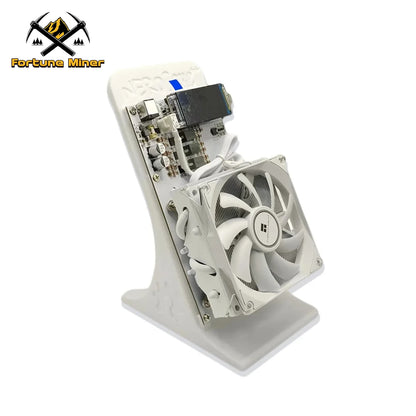 Bitcoin NerdQaxe++ 4.8TH/S Rev6.1 6TH/S Bitcoin Miner Solo Lucky Miner BM1370 Asic Chip BTC Crypto Mining Lottery & Power Supply