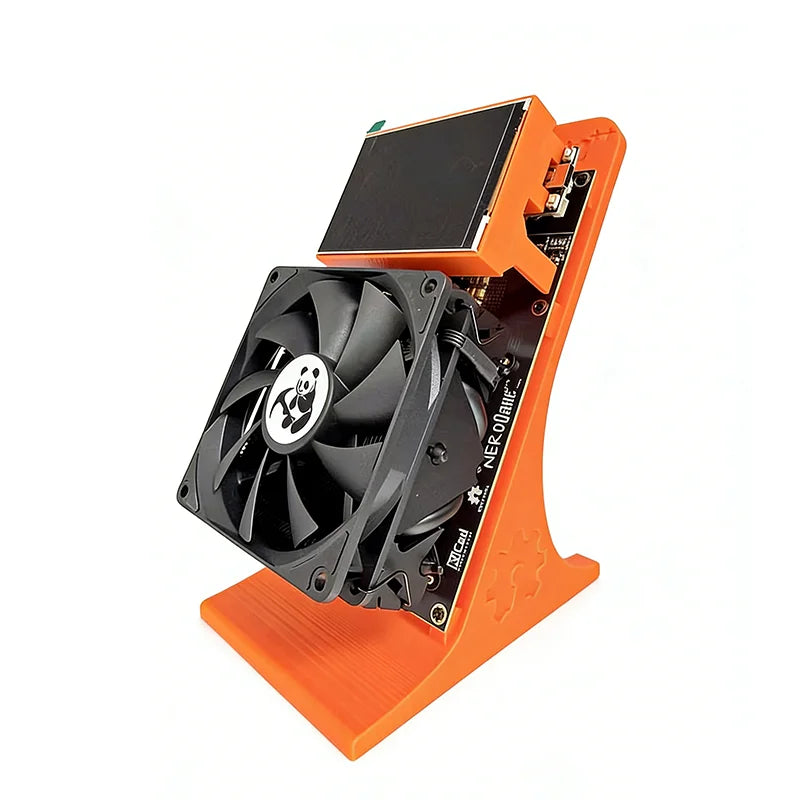 NerdQaxe++ 4.8TH/s Bitcoin Miner 4-Chip BM1370 ASIC - 72W Low Power WiFi SHA-256 Quiet 40dB Home Crypto Mining Device