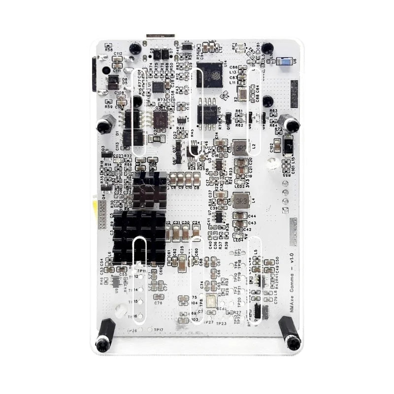 BTC Solo Lottery Miner NMAxe Gamma optimized NMMiner BM1370 ASIC 1.2TH/s Open-source With Support USB-DC Home Using