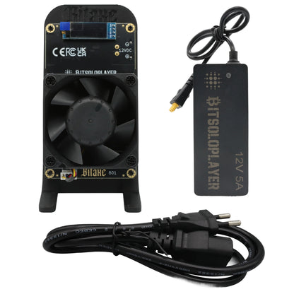 Open Source Bitaxe GT 801 Gamma Turbo Dual BM1370 ASIC 2.4TH/s 40W Bitcoin Miner With XT30 Power Supply