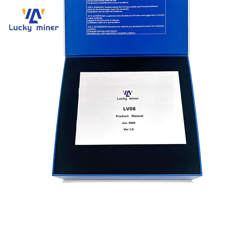 Lucky Miner LV08 BTC miner 4.2TH/s Blockchain cryptocurrency mining machine Bitcoin lottery miner