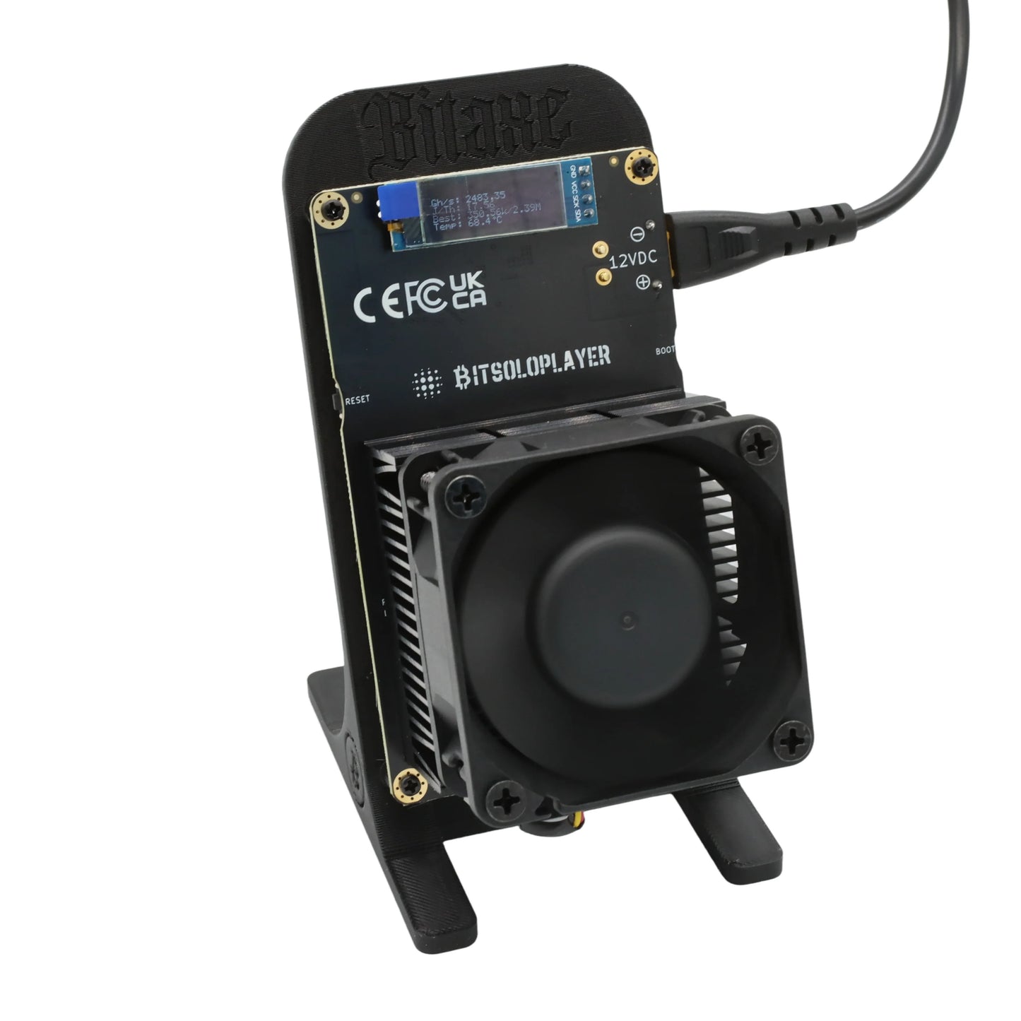 Open Source Bitaxe GT 801 Gamma Turbo Dual BM1370 ASIC 2.4TH/s 40W Bitcoin Miner With XT30 Power Supply