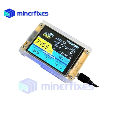 NerdMiner V2 2.8 inch 350kh/s BTC Solo Lottery Nerd miner Crypto Bitcoin Miner Solo Mining Machine