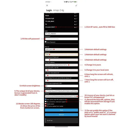 ABKJ-Bitcon Nerd Miner BTC Crypto Solo Lottery 307KH/S ESP32 Vision Master T190 With White Shell Win BTC Wifi BLE Connection