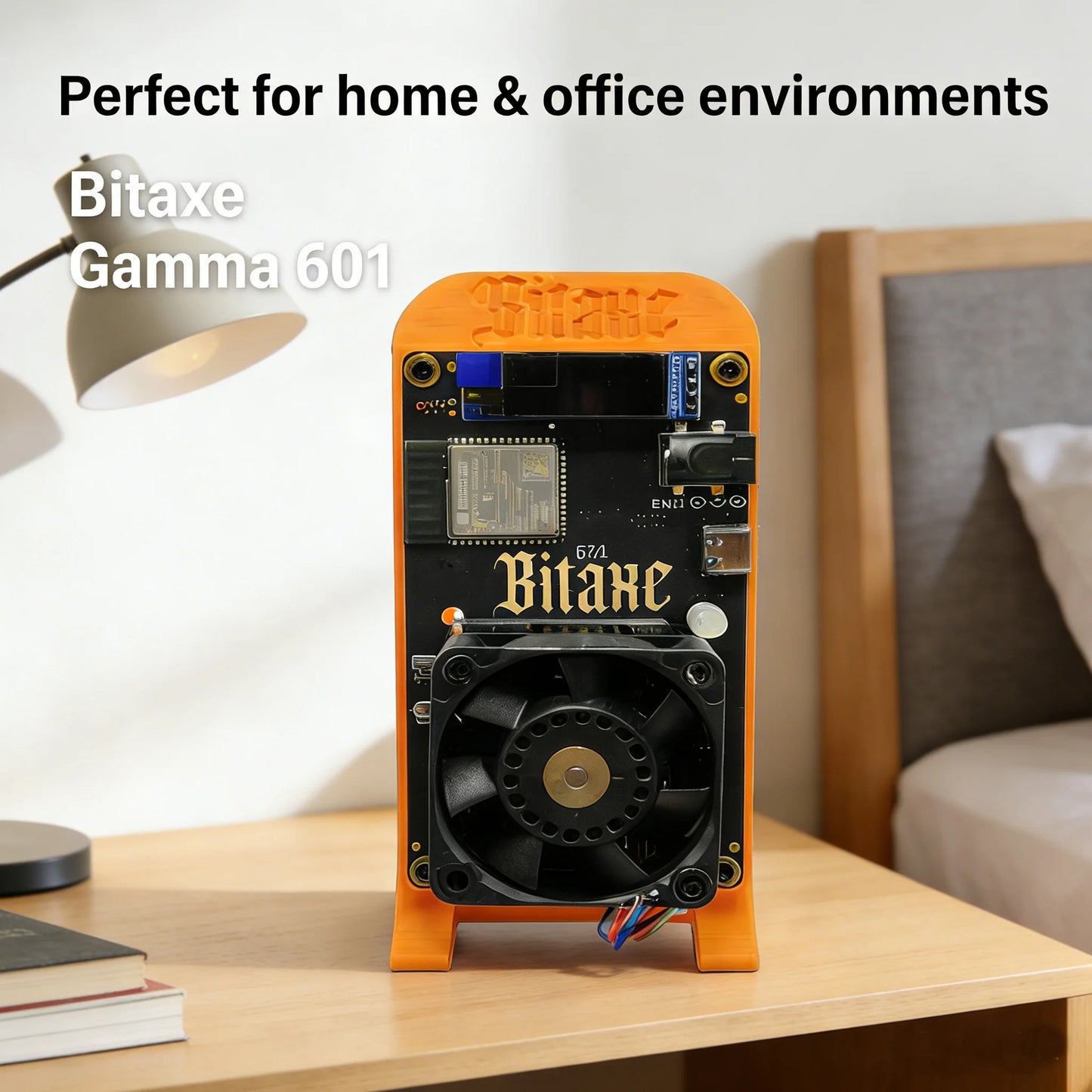 Solo Miner Gamma 601 Silent 25dB Bitcoin Miners – ASIC Miner From AntminerS21 Pro Dispositivo de mineração confiável