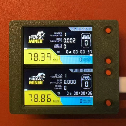 offical Nerdminer V2.0 T-display S3 Bitcoin Nerd Miner Hashrate 78KH/s V1.6.3 Bitcoin btc Lottery Miner Lilygo btc lottery miner