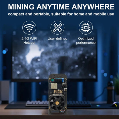 Brand New Bitaxe Gamma 601 Bitcoin Miner bitaxe Miners 1.2T Asic Chip From  Antminer S21 Pro BTC Miner Wth Bracket EU Plug