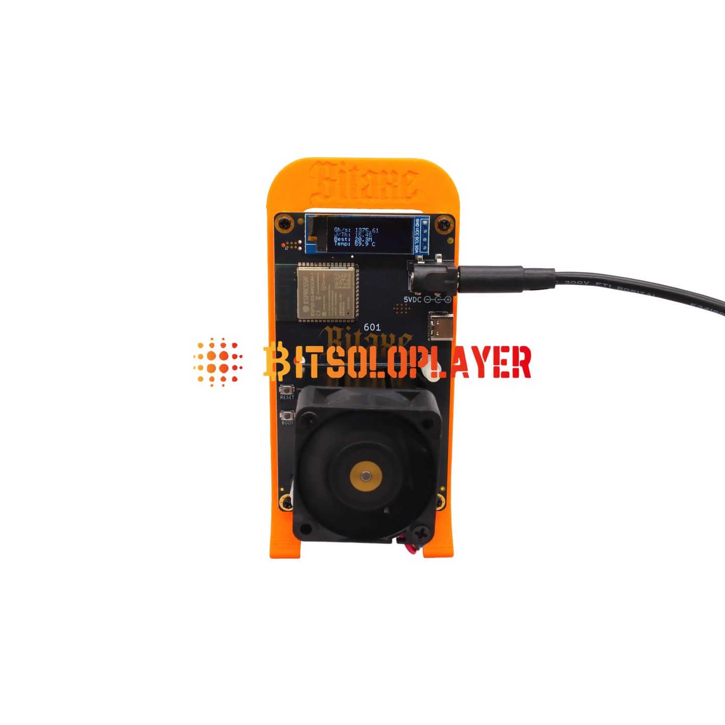 Bitaxe Gamma 601 1.5th/s 25W  BM1370 Bitcoin ASIC Miner Most Powerful Open Source  BTC Lottery Miner