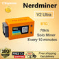 Nerdminer v2 ultra Firmware 1.6.3 Original  Hashrate 78K/S BTC Lottery Solo Miner Nerd Miner
