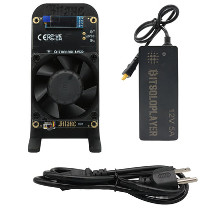 Open Source Bitaxe GT 801 Gamma Turbo Dual BM1370 ASIC 2.4TH/s 40W Bitcoin Miner With XT30 Power Supply