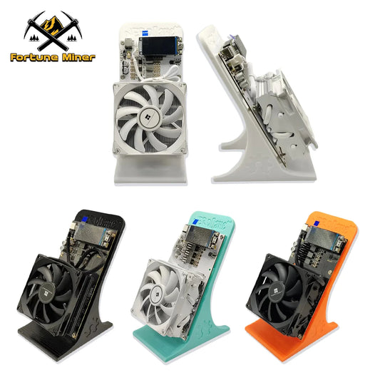 Bitcoin NerdQaxe++ 4.8TH/S Rev6.1 6TH/S Bitcoin Miner Solo Lucky Miner BM1370 Asic Chip BTC Crypto Mining Lottery & Power Supply