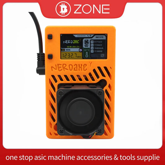 Bitaxe Nerdaxe Gamma 601 1.2th/s 18W Open Source Bitcoin Miner With Power Supply