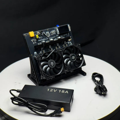 Bitaxe NerdOctaxe++ ASIC Bitcoin Lottery Miner 9.6T | Solo SHA256 Mining Machine