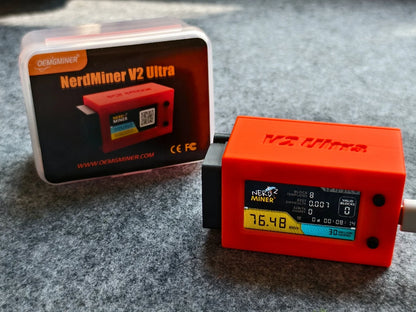 Nerdminer v2 ultra Firmware 1.6.3 Original  Hashrate 78K/S BTC Lottery Solo Miner Nerd Miner