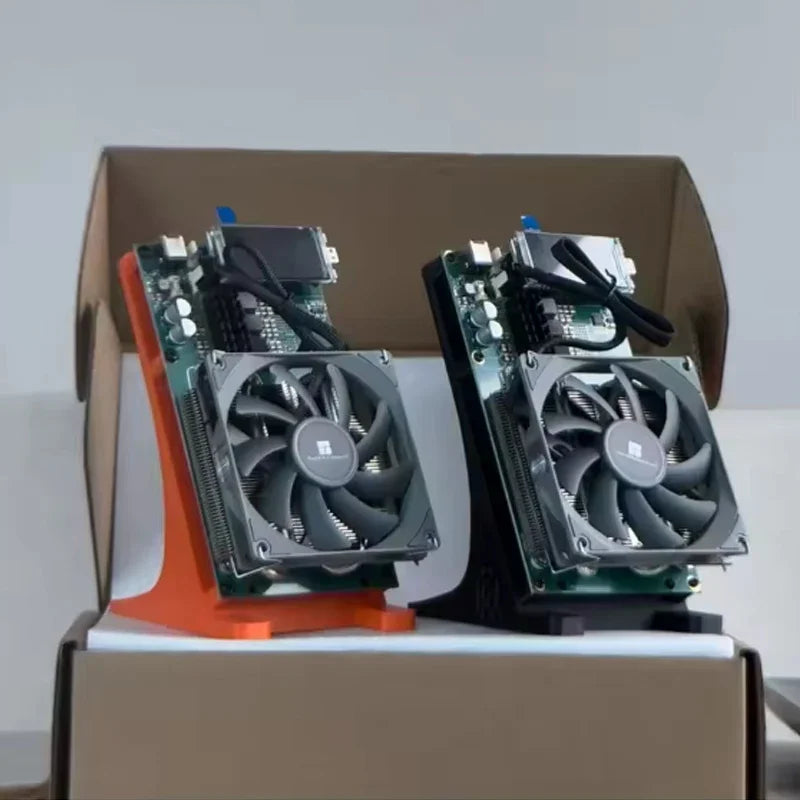 Bitaxe NerdQaxe++ 4.8T ASIC Lottery Bitcoin Miner | 76W Solo SHA256 Miner