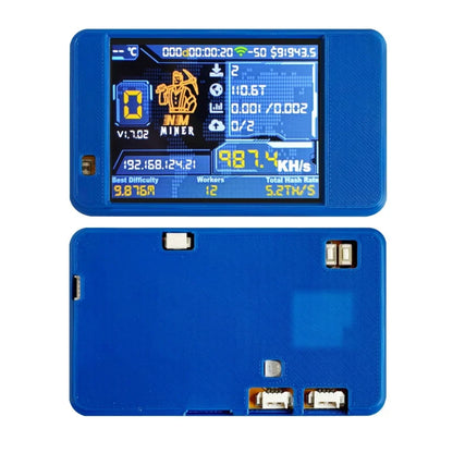 NMMiner NerdMiner CYD Hashrate 980KH/s Lucky Miner ESP32-2432S028 2.8 inch Cheap Yello Display Crypto Solo Lottery Bitcoin DROOM