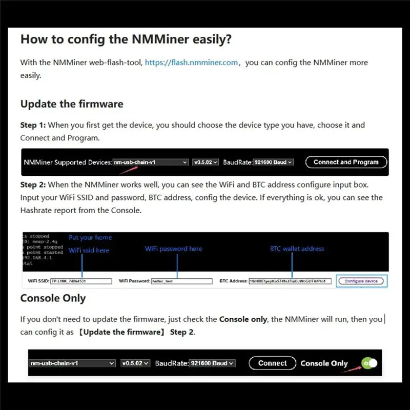 ABKJ-Bitcon Nerd Miner BTC Crypto Solo Lottery 307KH/S ESP32 Vision Master T190 With White Shell Win BTC Wifi BLE Connection