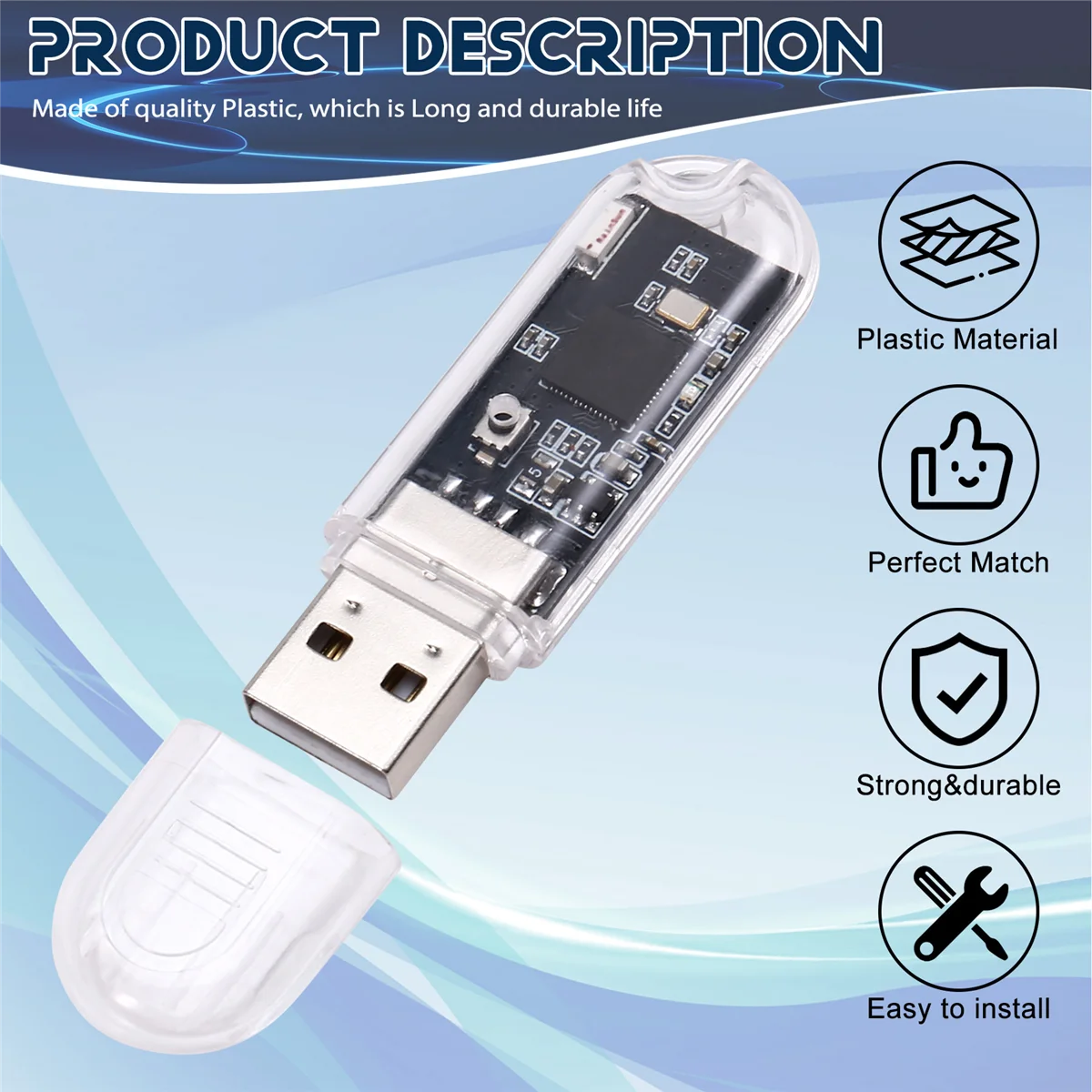 SuperDeals USB Miner BTC Miner Solo Lottery Miner 45-50KH/S Bitcoin Mini Miner Asic Mining for Home Office