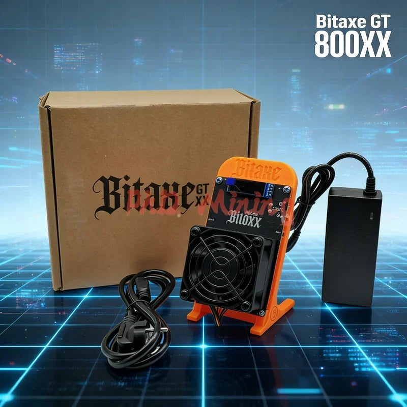 2026 Bitaxe Turbo ASIC Bitcoin Miner 2.4T | Low Noise 25dB WiFi 2.5G | BTC BCH XEC Mining Machine