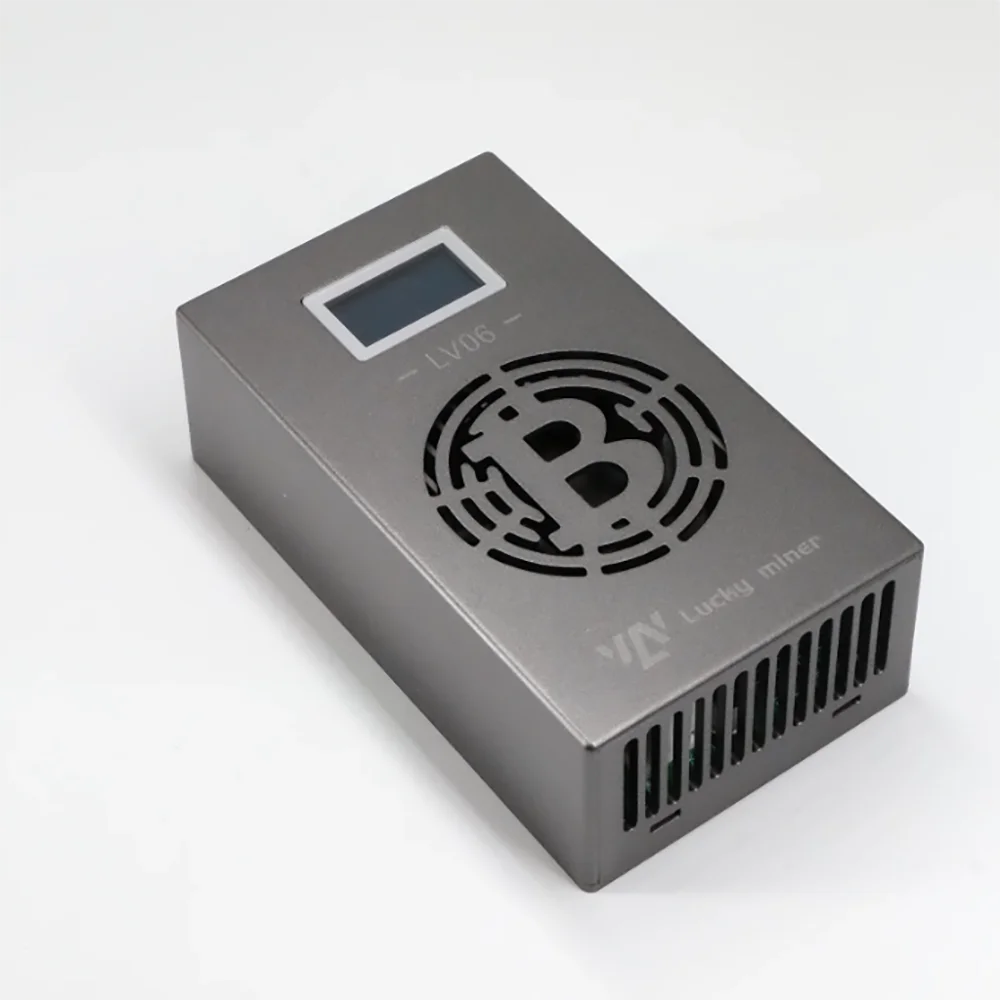 Lucky Miner LV06 500GH/S 15W With BM1366 Asic Chip Silent Bitcoin Support Sha256 BTC BCH BSV DGB Coins Lucky Lottery Machine