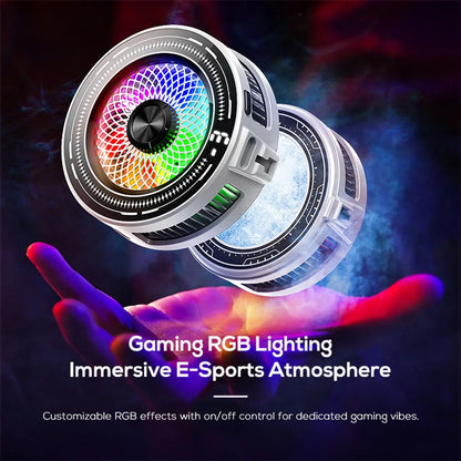 Mobile Phone Cooler Magnetic Cooling Fan Freeze Radiator For Gaming Back Clip Cool Heat Sink For Smartphones Tablet