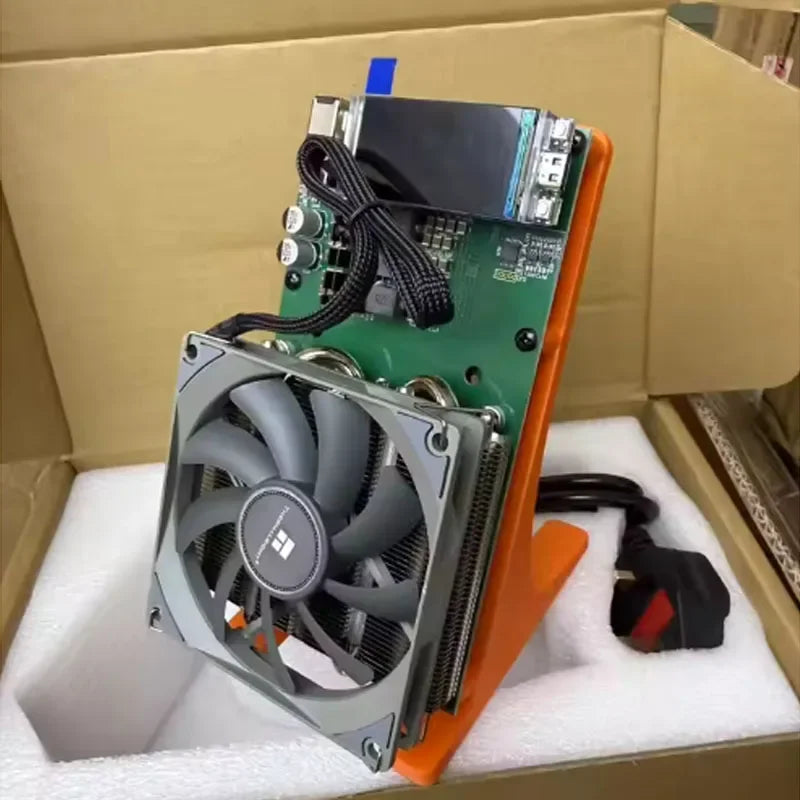 Bitaxe NerdQaxe++ 4.8T ASIC Lottery Bitcoin Miner | 76W Solo SHA256 Miner