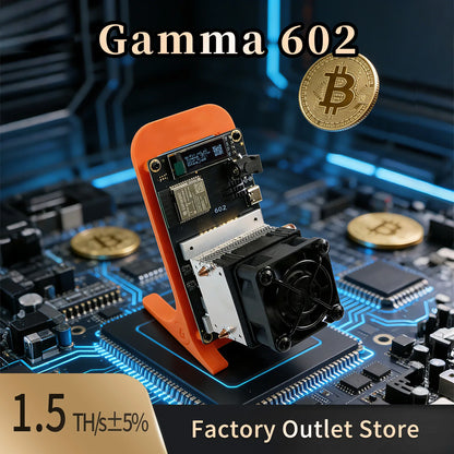 Bitaxe Gamma 602 Crypto Miner 1.5TH ~1.7TH Hashrate 25W Low Power ASIC Bitcoin Mining Machine Mini BTC Miner for Home Use