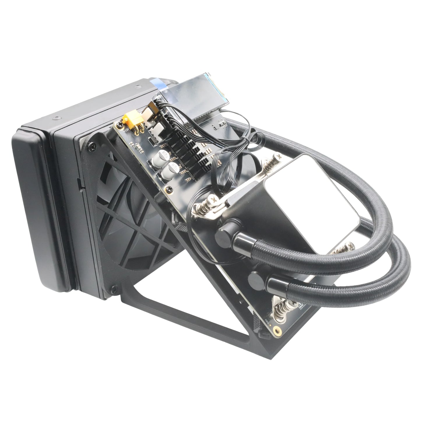 2026 Bitaxe Miners kit NerdQaxe++ Hydro Rev6.1 6TH/s 100W Solo Miner For Mining Bitcoin Liquid Cooler BTC Miner Crypto Machin
