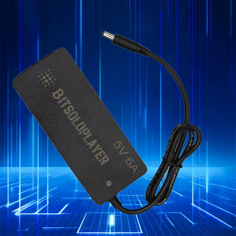 Bitaxe 5V 6A 30W DC Power Supply Adapter For Bitaxe Max,Ultra,Gamma,Nerdaxe Power Adapter US PLUG