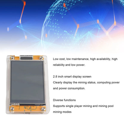 Bitcoin Miner USB Bluetooth 4.2 WIFI 1060KH/s 2.8 Inch Smart Display Crypto  Lottery Miner Crypto  Lottery Miner