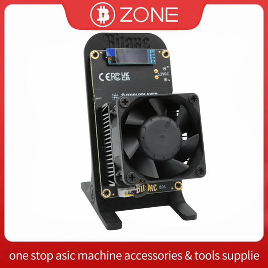 Open Source Bitaxe GT 801 Gamma Turbo Dual BM1370 ASIC 2.4TH/s 40W Bitcoin Miner With XT30 Power Supply