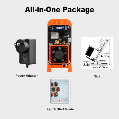 Gamma 601 BTC Miner 1-1.2TH/s 18W - BM1370 Chip SHA-256 Crypto Mining Machine with WiFi & Detachable Stand Factory Supply