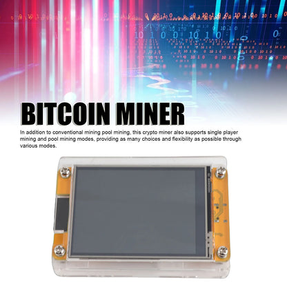 Bitcoin Miner USB Bluetooth 4.2 WIFI 1060KH/s 2.8 Inch Smart Display Crypto  Lottery Miner Crypto  Lottery Miner
