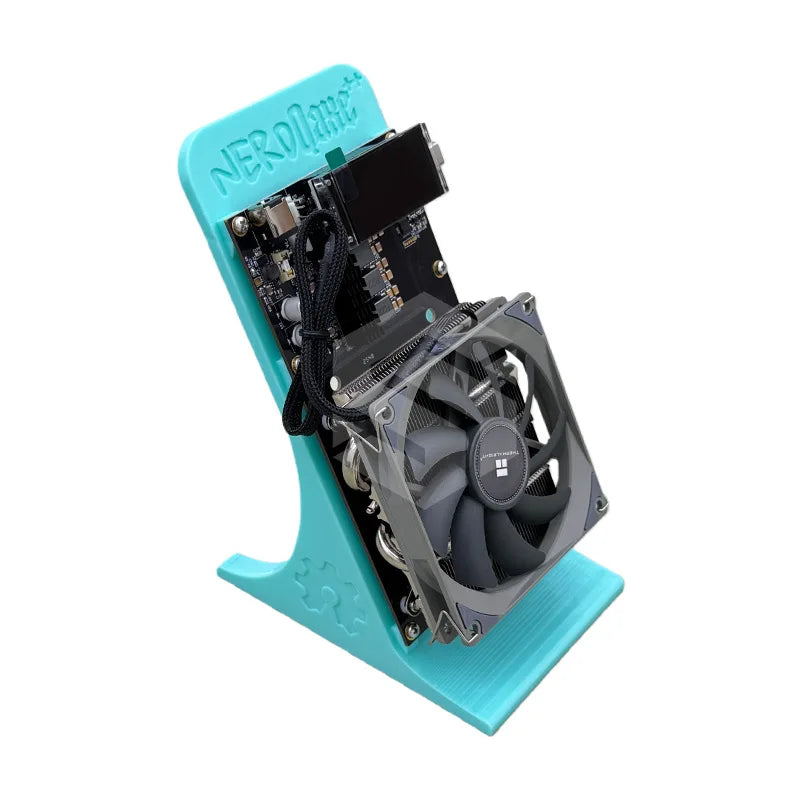 NerdQaxe++ 4.8TH/s 75W Bitcoin Miner With 12V 10A Power Supply Included 4 BM1370 Asic Chips Solo BTC Mining Machine Open-Source