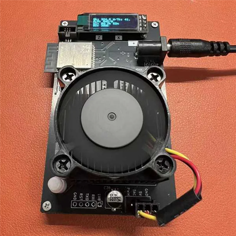 CABE-Bitaxe DIY Kit BM1397 ASIC Miner BTC Solo Miner 320GH/S Bitcoin Mining Machine Open Source Lottery Miner UK Plug