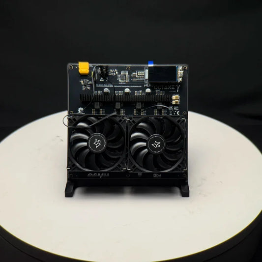 Bitaxe NerdOctaxe++ ASIC Bitcoin Lottery Miner 9.6T | Solo SHA256 Mining Machine