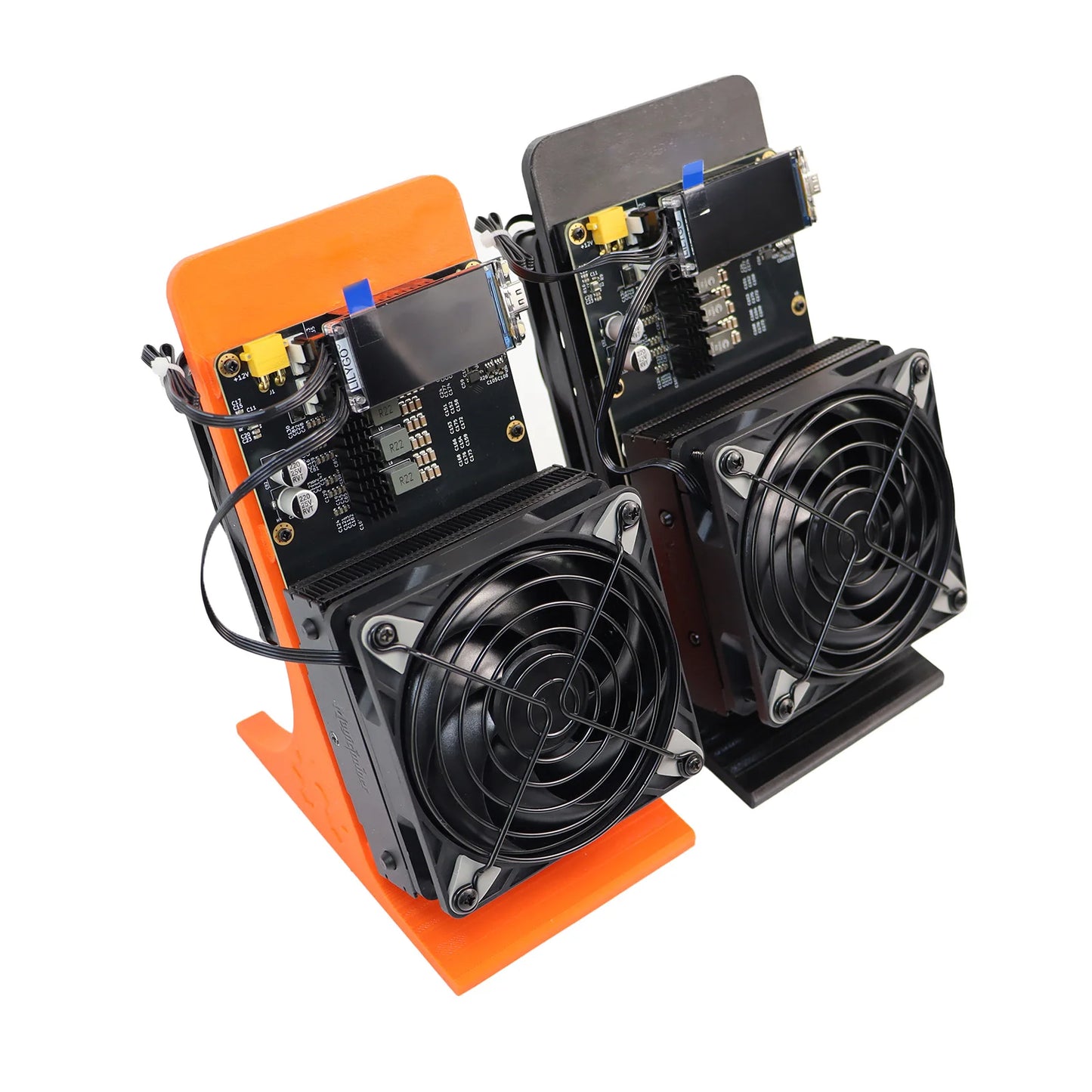 NerdQaxe++ Rev6.1 Bitcoin Miner 4.8-6TH/s 100W Low Noise Home Crypto Mining Machine SHA-256 Solo Miner PSU Included