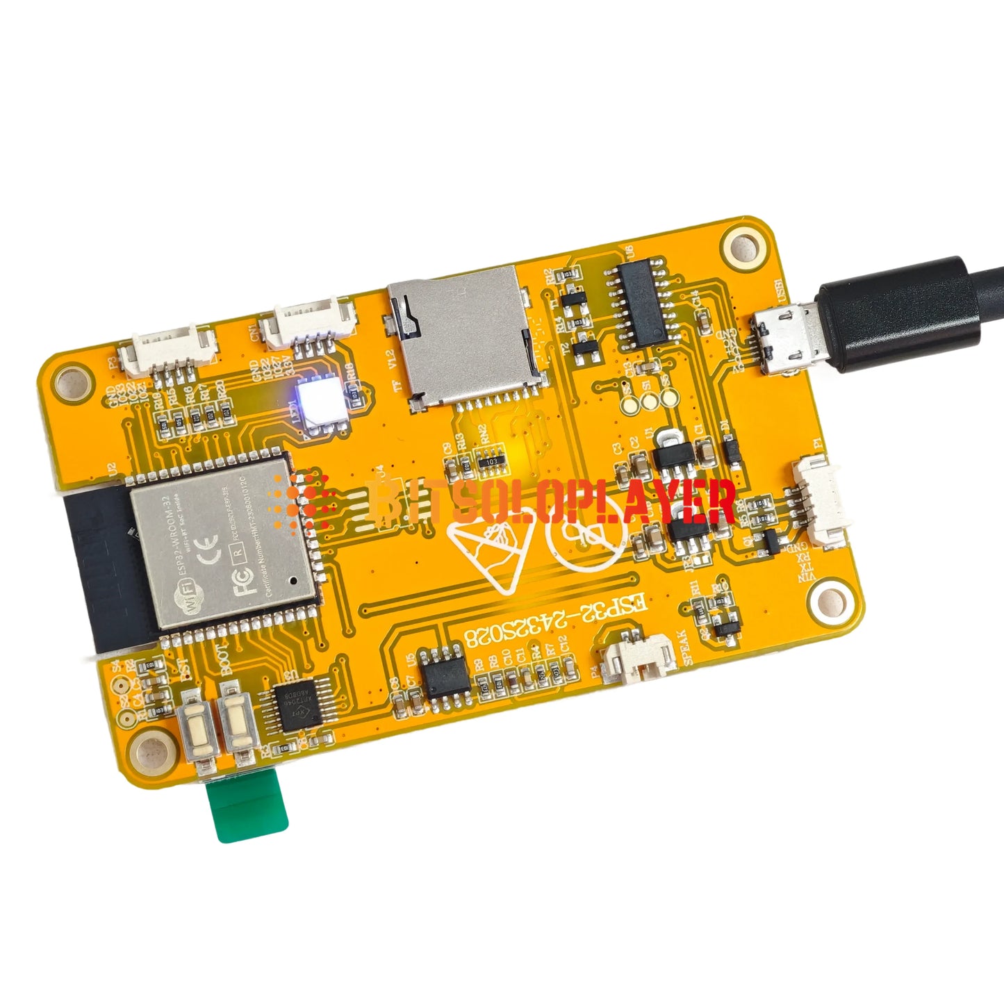 NerdMiner V2 350kh/s 2.8 Inch Display BTC Solo Lottery Nerd Miner Crypto Bitcoin Mining Machine майнер