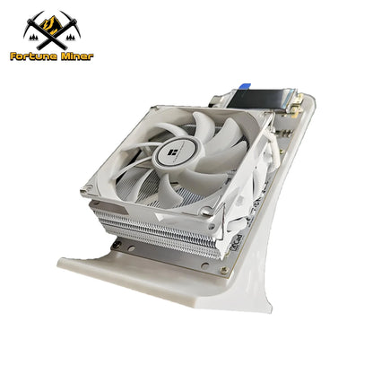 Bitcoin NerdQaxe++ 4.8TH/S Rev6.1 6TH/S Bitcoin Miner Solo Lucky Miner BM1370 Asic Chip BTC Crypto Mining Lottery & Power Supply