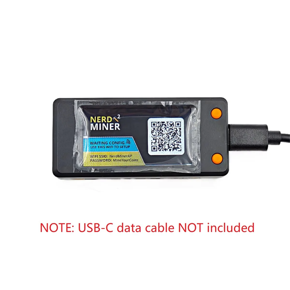 ABQR NerdMiner V2 78kh/S Hashrate Bitcoin Nerd Miner BTC Lottery Miner Solo Btc Crypto Miner Mining Machine with Display