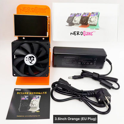 NerdQaxe++ 4.8TH/s Bitcoin Miner 4-Chip BM1370 ASIC - 72W Low Power WiFi SHA-256 Quiet 40dB Home Crypto Mining Device