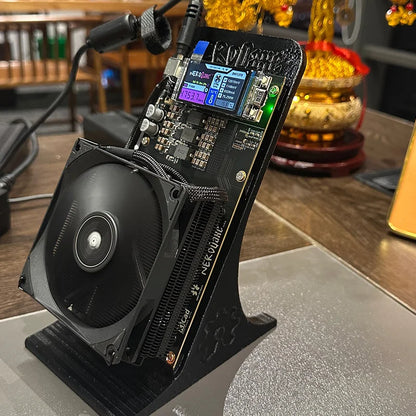 NerdQaxe++ Bitcoin BTC Solo Miner 4.8TH/s Hashrate Mining Hardware for Cryptocurrency