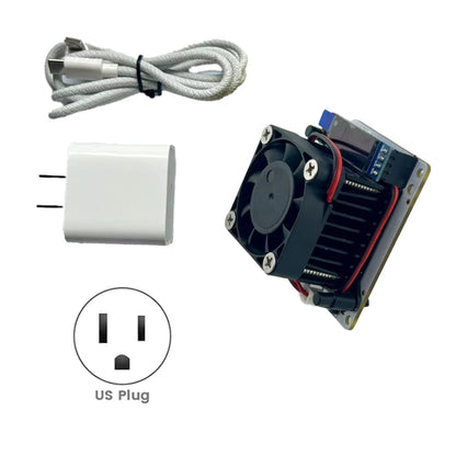 Bitdsk N8 200Gh/S BM1397 Bitcoin ASIC BTC Miner Solo Lottery Miner US/EU/UK/AU/BR PLUG with Type-C PD power